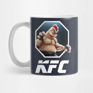 KFC Fighter Logo White Mug